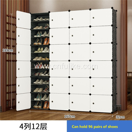 Plastic DIY Shoes Storage Boxes Shoes Rack